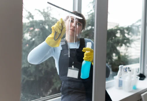 Nettoyage de vitres intérieures et extérieures à Ancône